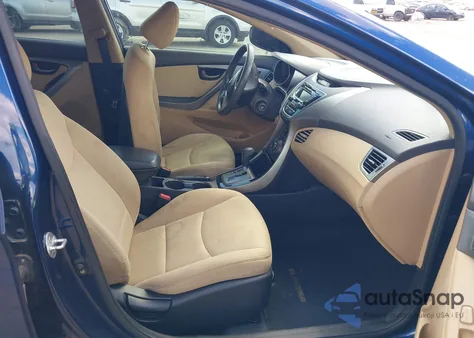 2013 Hyundai Elantra Gls from USA, damaged, VIN KMHDH4AE3DU873926